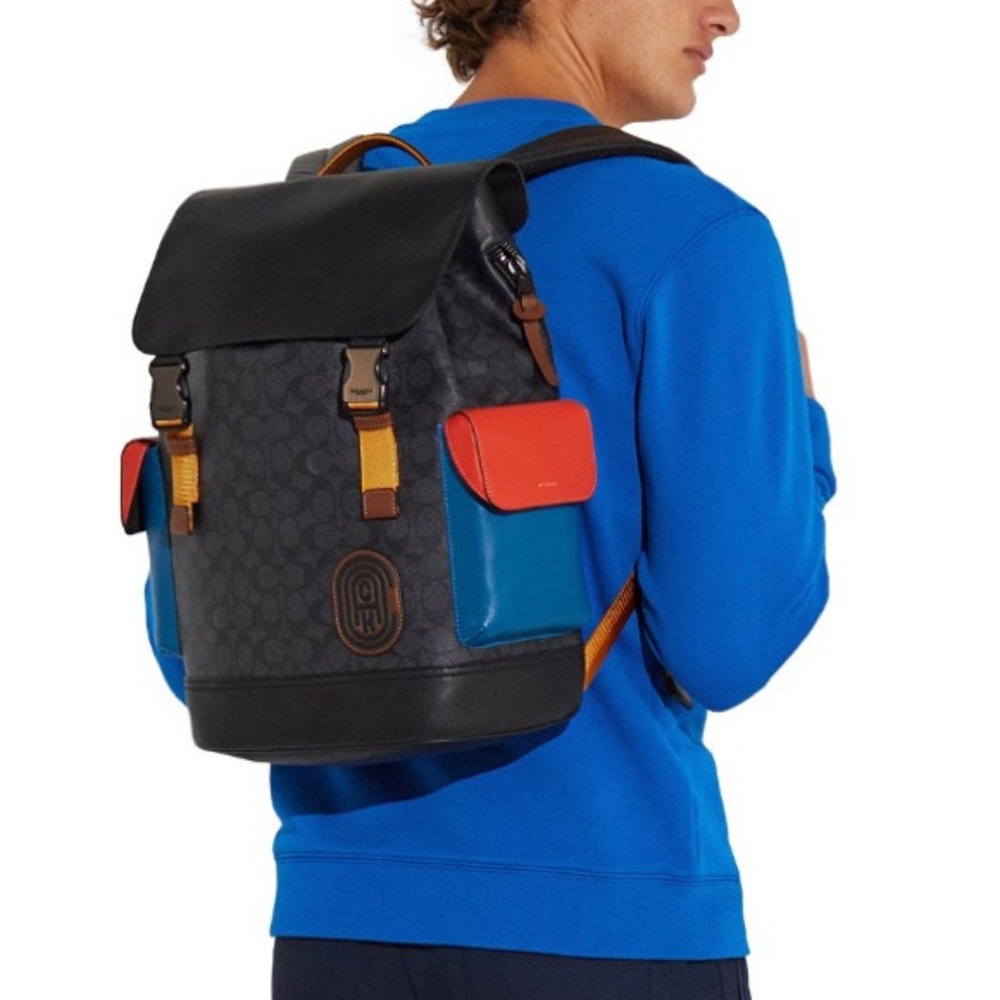 Men's Signature Coach Backpack - Picture 3 of 3